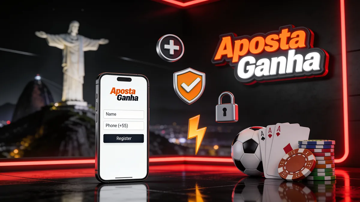 Como se Cadastrar na Aposta Ganha para jogadores no Brasil